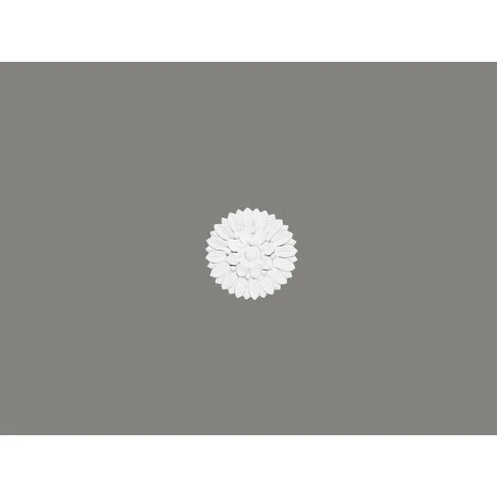 Rozetă B3002, decor floral detaliat, perete si tavan, poliuretan, 15,5 cm MARDOM DECOR