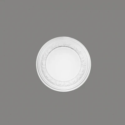 Rozetă decorativă B3014, rotunjită, 32 cm, poliuretan MARDOM DECOR