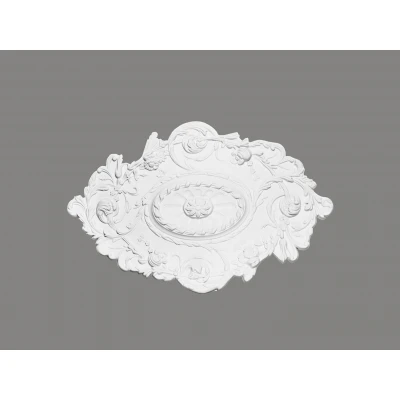 Rozetă Tavan B2021, Design Oval, Ornamente Florale, Elegant MARDOM DECOR