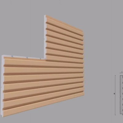 Termosistem decorativ FPTD01 dimensiuni 500x40x2000mm Fabrica de profile