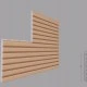 Termosistem decorativ FPTD01 dimensiuni 500x40x2000mm