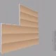 Termosistem decorativ FPTD02 dimensiuni 500x40x2000mm