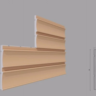 Termosistem decorativ FPTD04 dimensiuni 500x40x2000mm Fabrica de profile