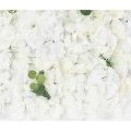 Perete floral artificial alb tergal 40x60 cm