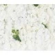Perete floral artificial alb tergal 40x60 cm