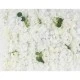 Perete floral artificial alb tergal 40x60 cm
