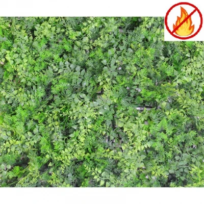 Perete Verde Artificial Amestec De Feriga 50X50cm IGNIFUG Vert Espace