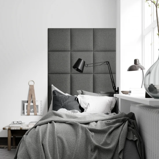 Panou tapitat BASIC 01-Patrat gri SO99 30x30