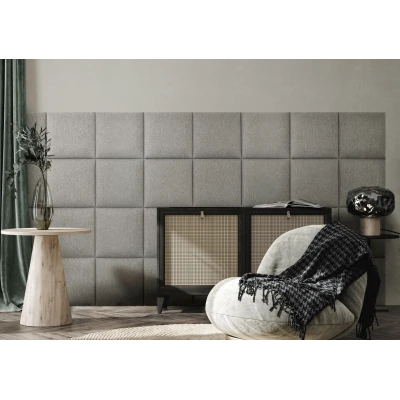 Panou tapitat BASIC 01-Patrat gri SV88 30x30 Stegu