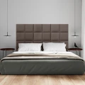 Panou tapitat BASIC 01-Patrat maro F20 30x30