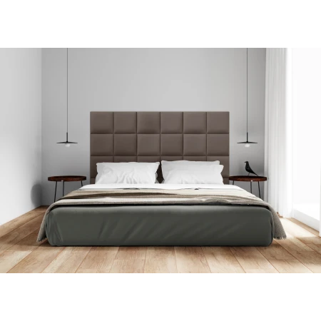 Panou tapitat BASIC 01-Patrat maro F20 30x30