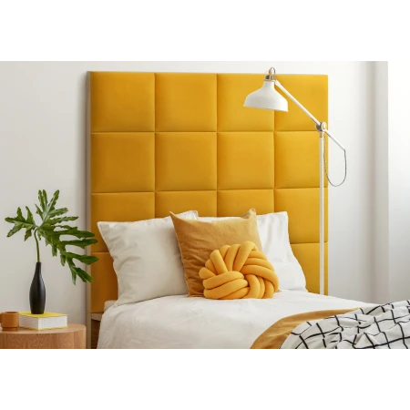 Panou tapitat BASIC 01-Patrat galben MV48 30x30