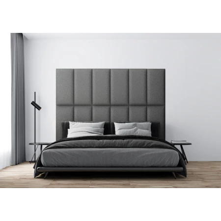 Panou tapitat BASIC 01-Dreptunghi gri SO99 60x30