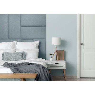 Panou tapitat BASIC 01-Dreptunghi albastru SV71 60x30 Stegu