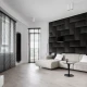 Panou tapitat BASIC 01-Dreptunghi negru MV99 60x30