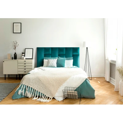 Panou tapitat BASIC 01-Dreptunghi albastru M12 60x30 Stegu
