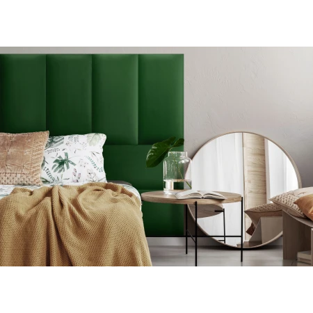 Panou tapitat BASIC 01-Dreptunghi verde MO12 60x30 Stegu