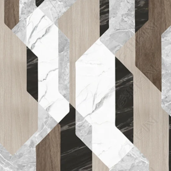 Fototapet fara imbinari Geometric Marble Panels