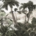 Tapet fara imbinari Jungle Lake
