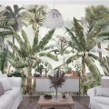 Fototapet fara imbinari Tropical Home