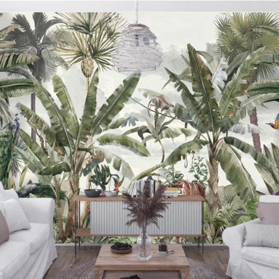 Fototapet fara imbinari Tropical Home