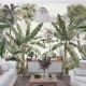 Fototapet fara imbinari Tropical Home