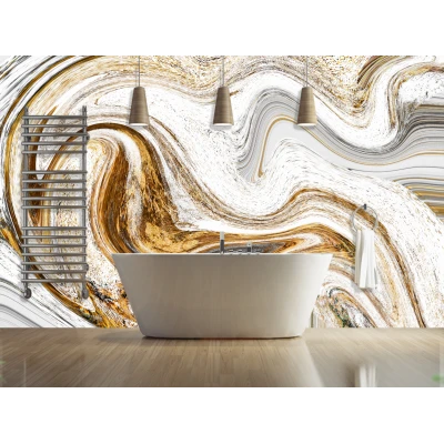 Fototapet fara imbinari Dream Golden Liquid Art Premier Decor