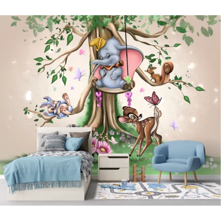Tapet fara imbinari Copacul Prieteniei Premier Decor