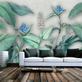 Fototapet fara imbinari Beautiful Tropics With Flowers