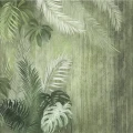 Fototapet fara imbinari Tropic Green Fresco