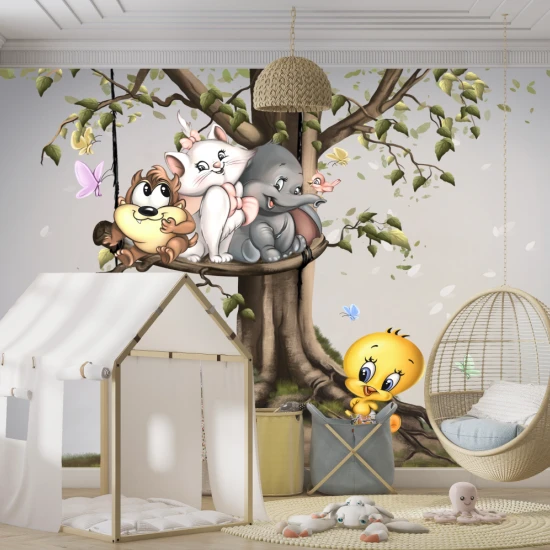 Tapet fara imbinari Cute Friends