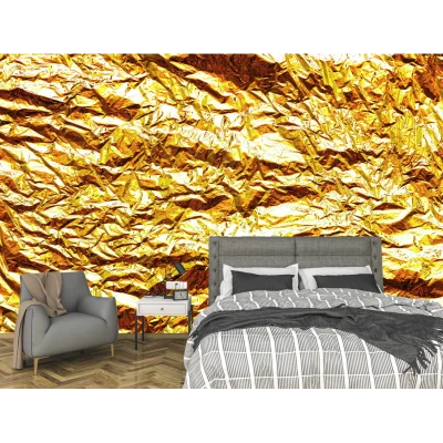 Fototapet fara imbinari Golden Lamina Premier Decor