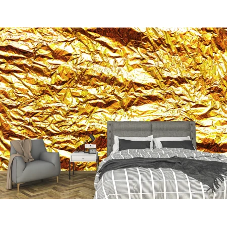 Fototapet fara imbinari Golden Lamina Premier Decor