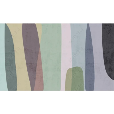 Fototapet fara imbinari Dream Shapes Abstract Minimalist Premier Decor