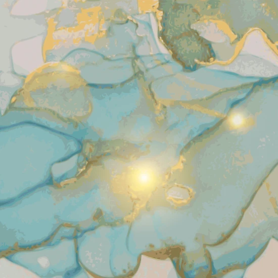 Fototapet fara imbinari Dream Shiny Teal Background