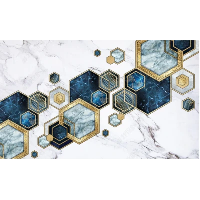 Fototapet fara imbinari Geometry Fashion Modern Premier Decor