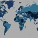 Fototapet fara imbinari Globe World Map Fototapet fara imbinari Globe World Map