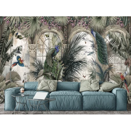 Fototapet fara imbinari Birds Home Premier Decor