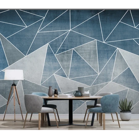 Fototapet fara imbinari Geometric Abstraction Premier Decor