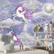 Tapet fara imbinari Magic Unicorn