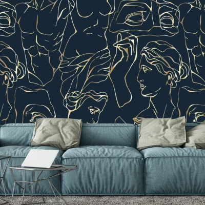 Fototapet fara imbinari Mysterious Premier Decor