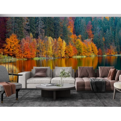 Fototapet Peisaj Pădure - Modern pentru Dormitor și Living Premier Decor