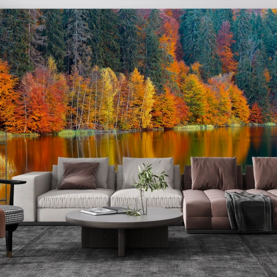 Fototapet Peisaj Pădure - Modern pentru Dormitor și Living