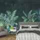 Fototapet fara imbinari Vintage Mural