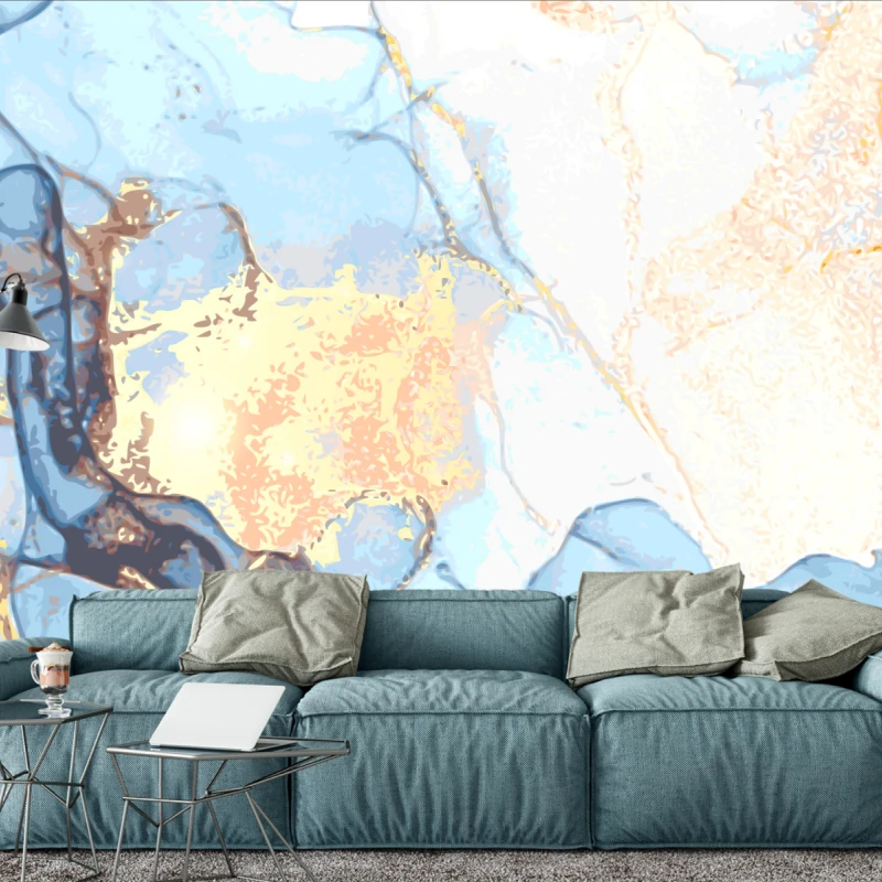 Fototapet fara imbinari Dream Luxurious Sky Blue