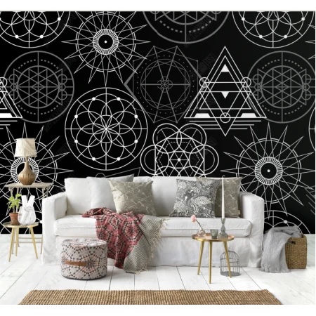 Fototapet fara imbinari Dream Mandala Premier Decor