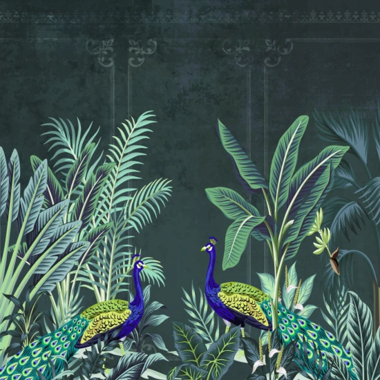 Fototapet fara imbinari Vintage Mural