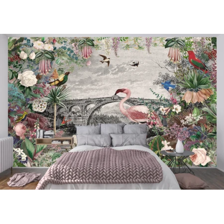 Fototapet fara imbinari Vintage Tropic Premier Decor