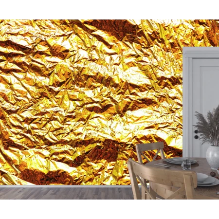 Fototapet fara imbinari Golden Lamina Premier Decor