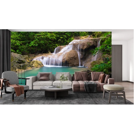 Fototapet fara imbinari Bright River Premier Decor